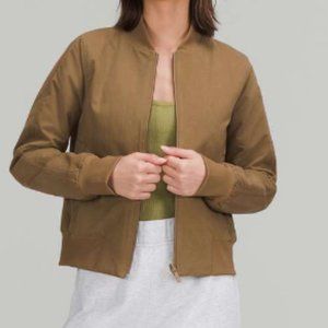 Lululemon Non-Stop Cotton Bomber Jacket